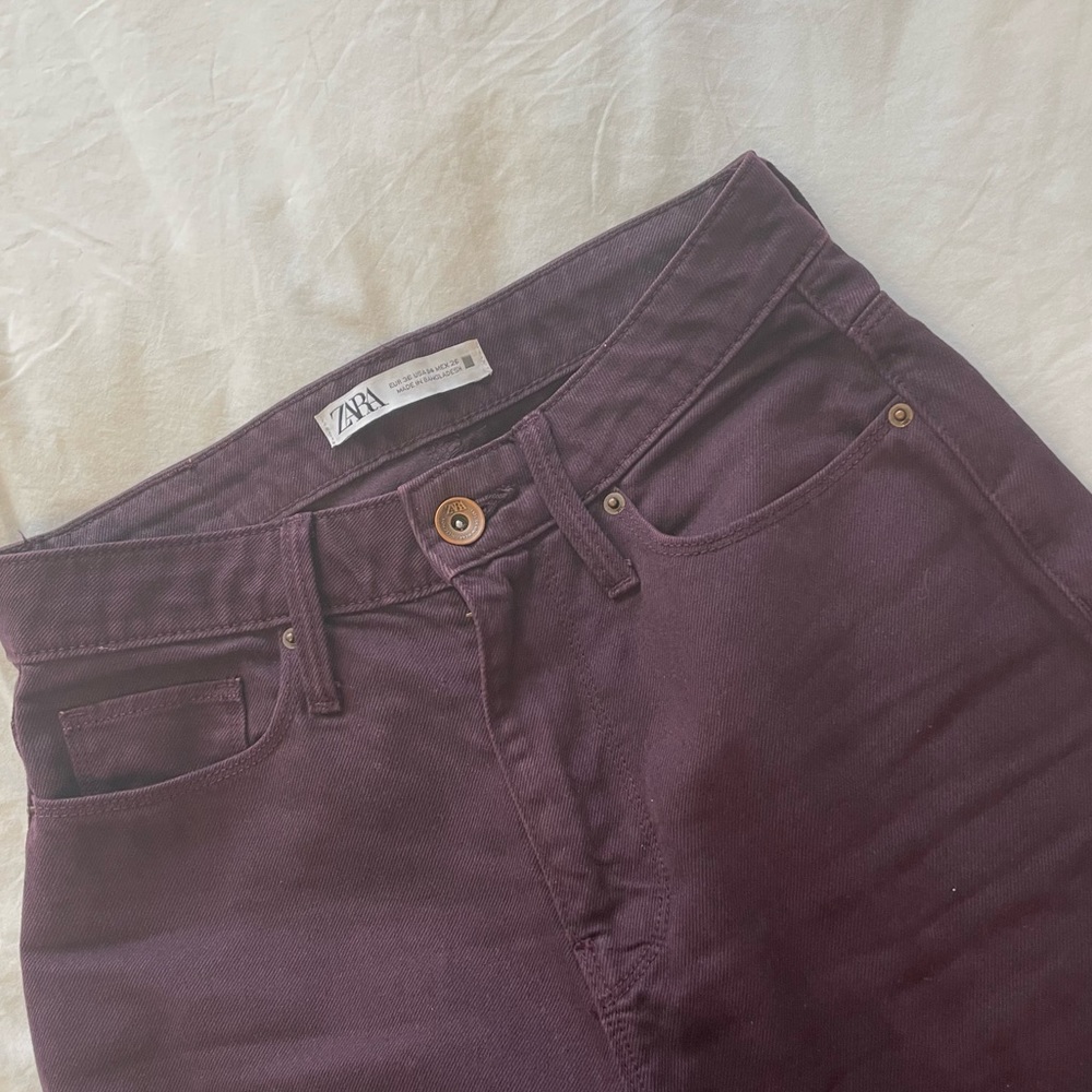 Maroon Zara pants